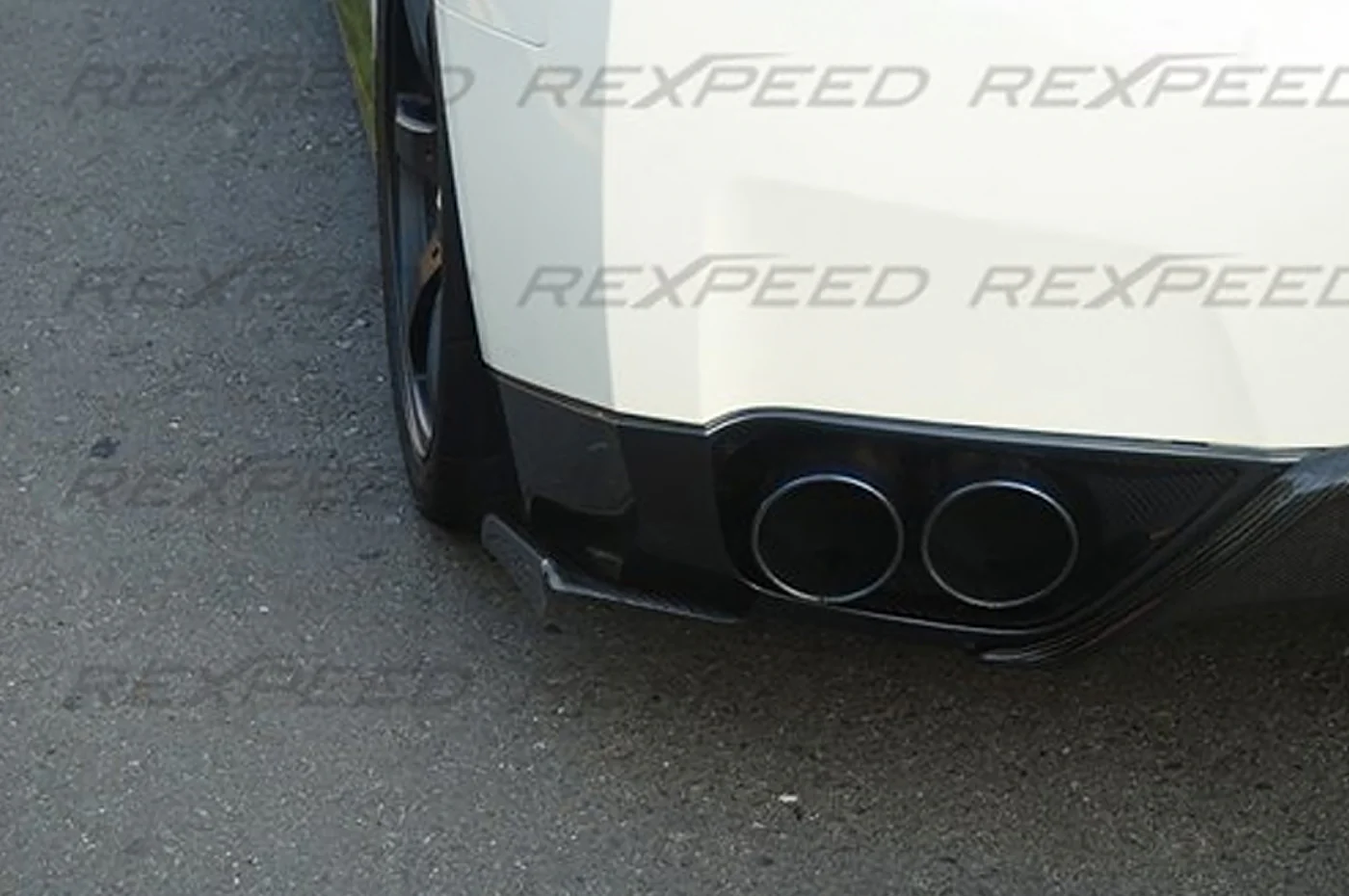 Rexpeed Rear Bumper Extensions for R35 GTR (N30) - Image 6