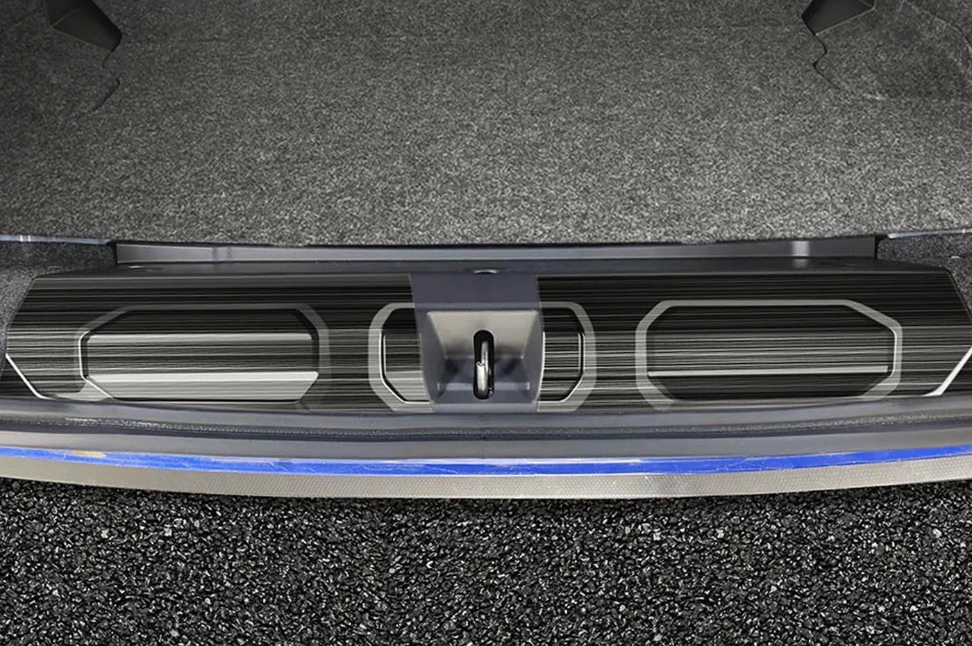 Rexpeed Rear Stainless Steel Bumper Guard Trunk Sill for 2022+ Subaru WRX (G122) - Image 3