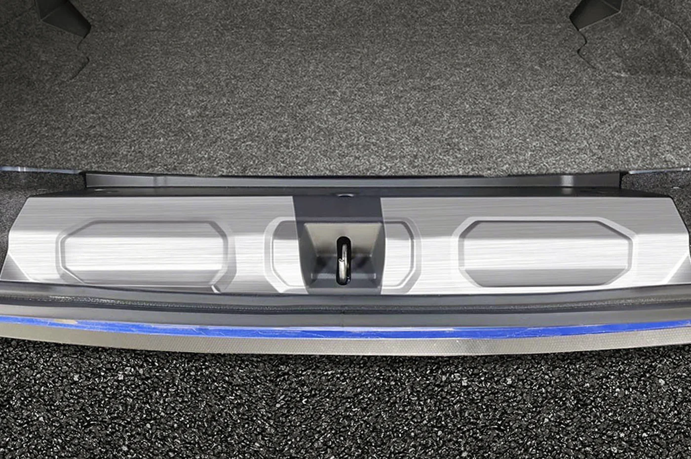 Rexpeed Rear Stainless Steel Bumper Guard Trunk Sill for 2022+ Subaru WRX (G122) - Image 4