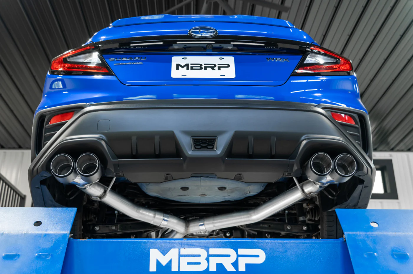 MBRP Cat-Back Dual Exit Race Exhaust for 2022+ WRX (S48083) - Image 4