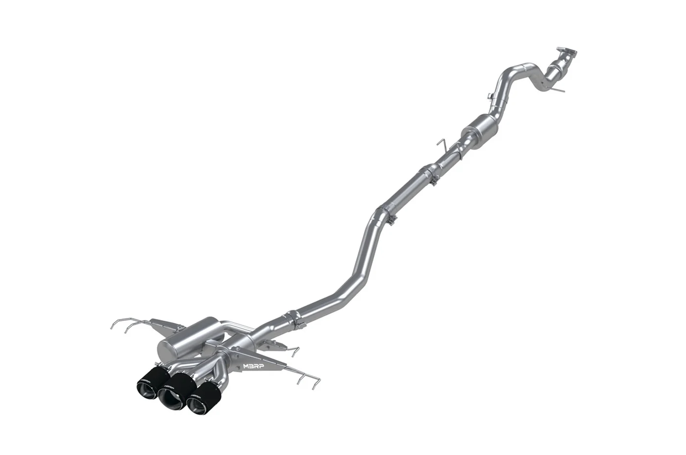 MBRP Cat-Back Triple Exit Exhaust for 17+ Civic Type R