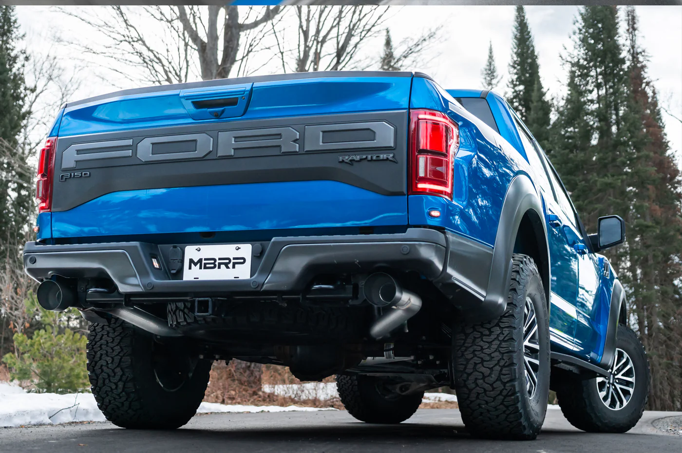 MBRP Dual Exit Exhaust for F150 Raptor 2017-2020 (S5264409) - Image 13