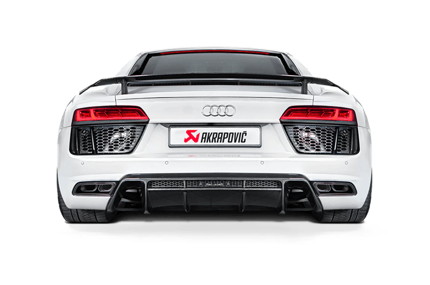 Akrapovic Slip-On Titanium Exhaust for 2016-2018 Audi R8 (S-AUR8SO3-T) - Image 4