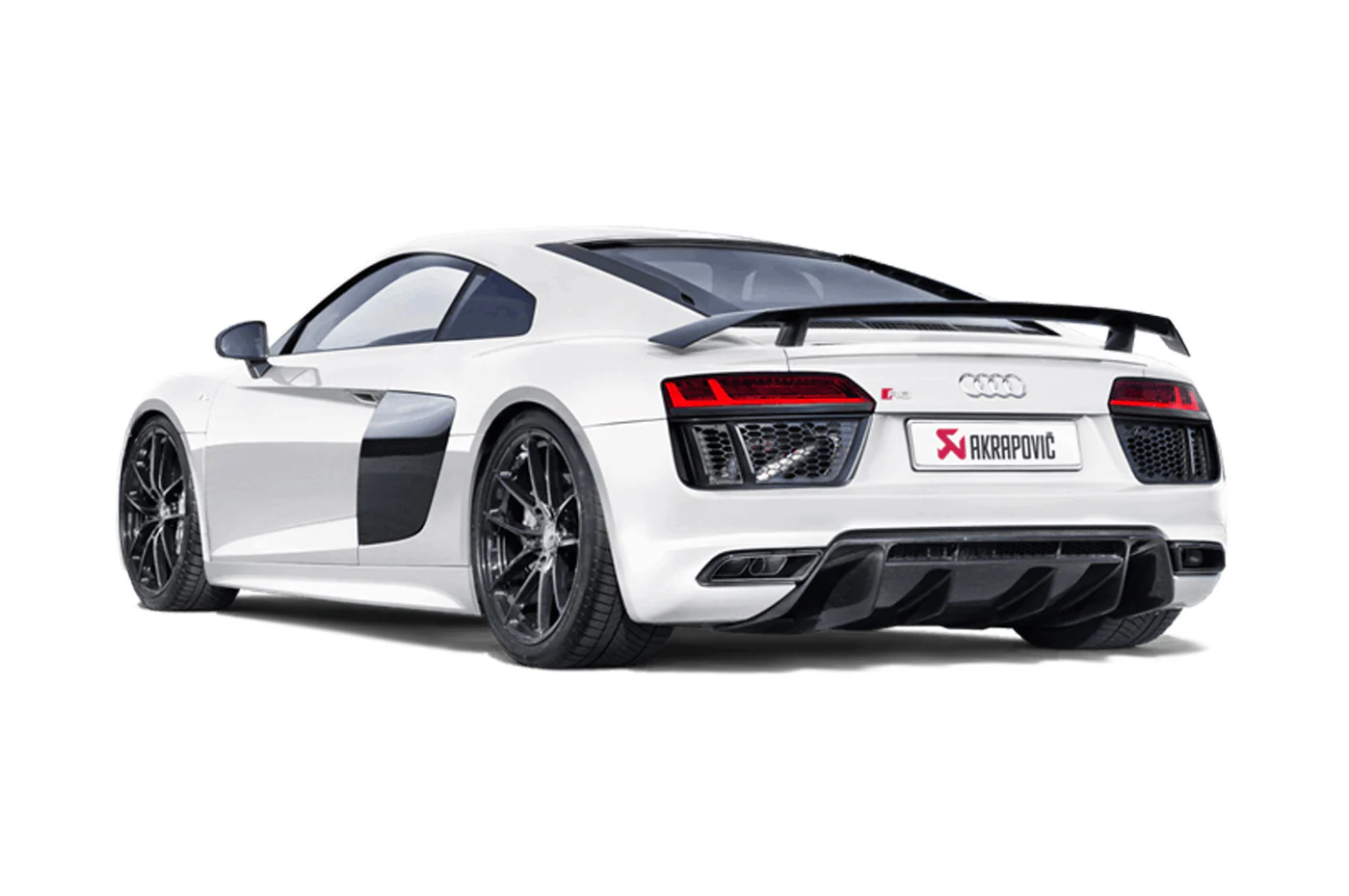 Akrapovic Slip-On Titanium Exhaust for 2016-2018 Audi R8 (S-AUR8SO3-T) - Image 5