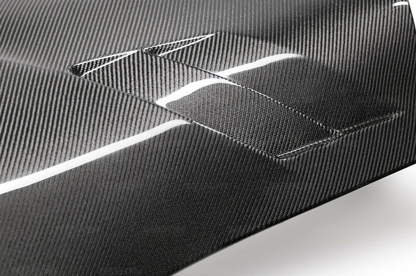Seibon Carbon Fiber Hood TSII Style Gloss Double Sided for Supra GR (HD20TYSUP-TSII-DS) - Image 4