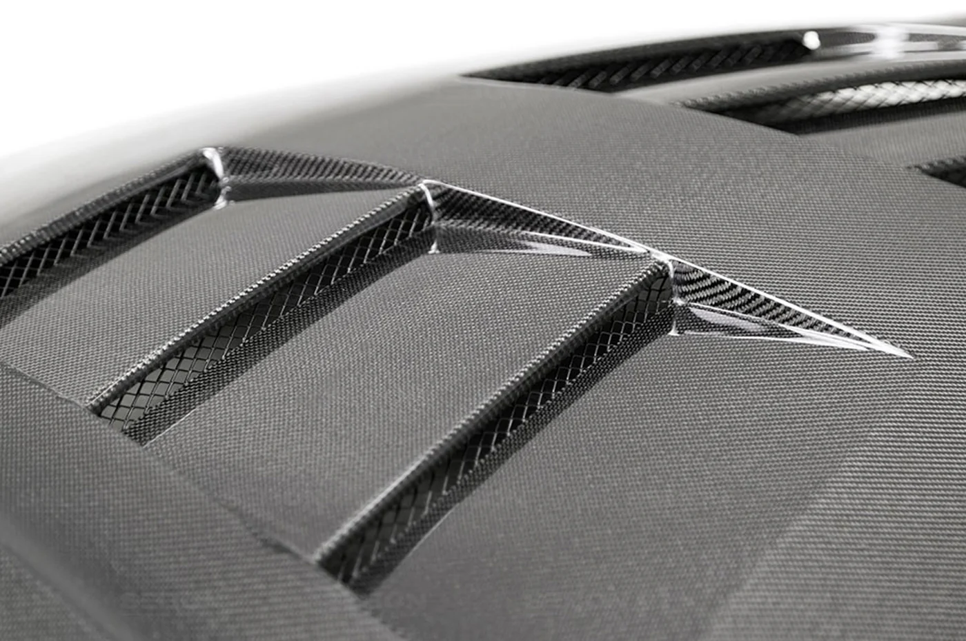 Seibon Carbon Fiber Hood TSII Style Gloss Double Sided for Supra GR (HD20TYSUP-TSII-DS) - Image 6