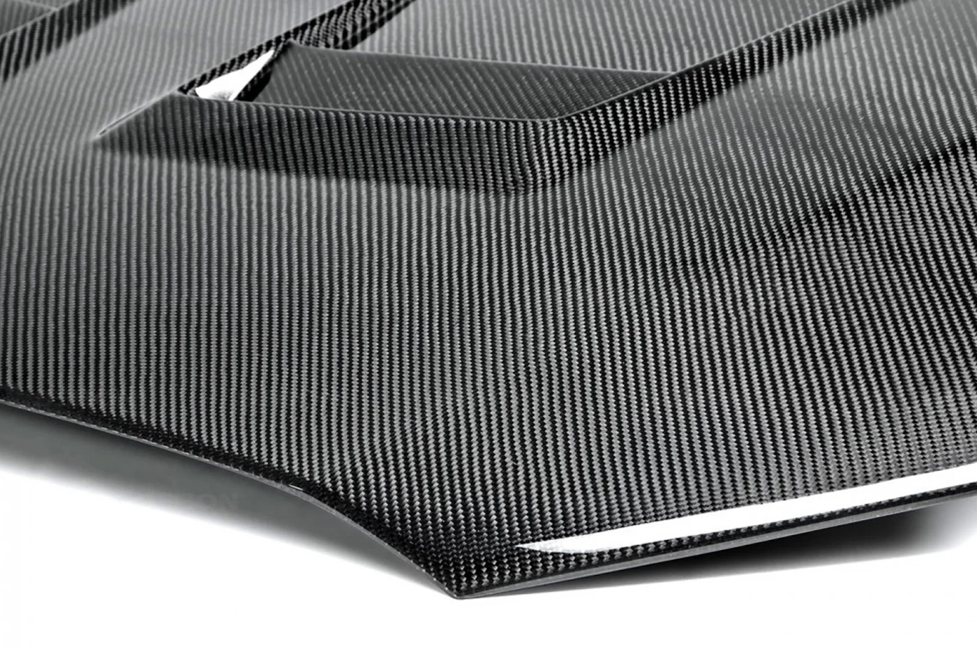 Seibon Carbon Fiber Hood DV Style Gloss for Evo X (HD0809MITEVOX-DV) - Image 3