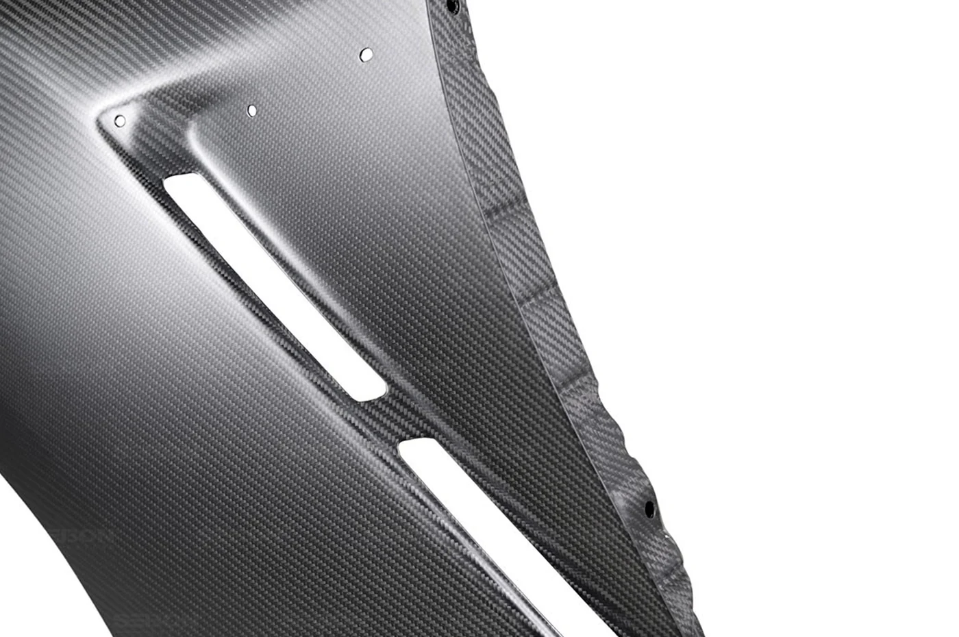 Seibon Carbon Fiber Fenders (DRY Matte) for R35 GTR (FF0910NSGTR-OE-DRY) - Image 6