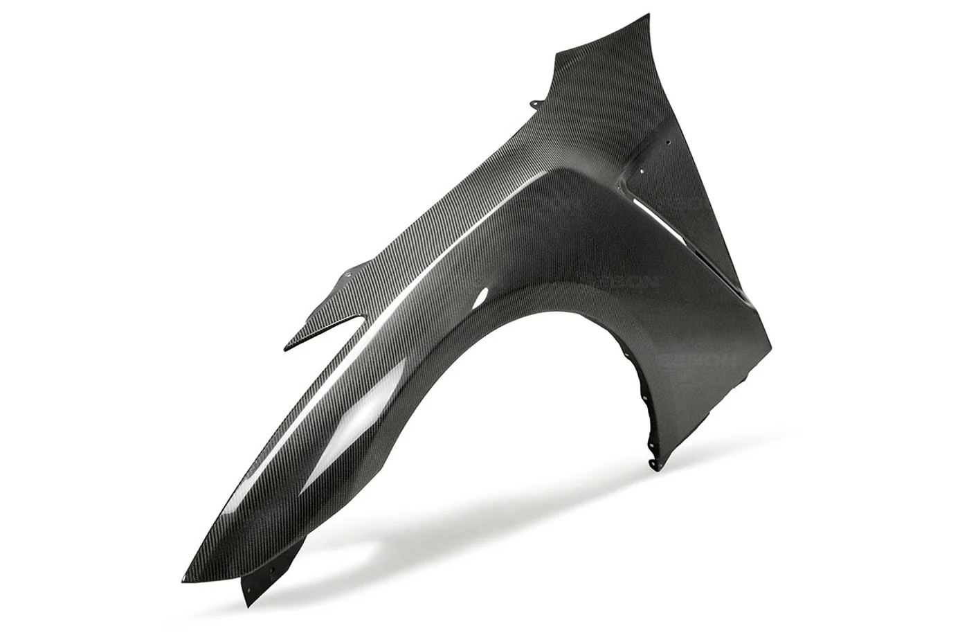 Seibon Carbon Fiber Fenders (Gloss) for R35 GTR (FF0910NSGTR-OE) - Image 3