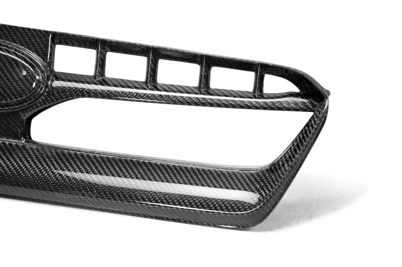 Seibon Carbon Fiber Front Grille for 2015-2017 WRX/STi (FG15SBIMP) - Image 4