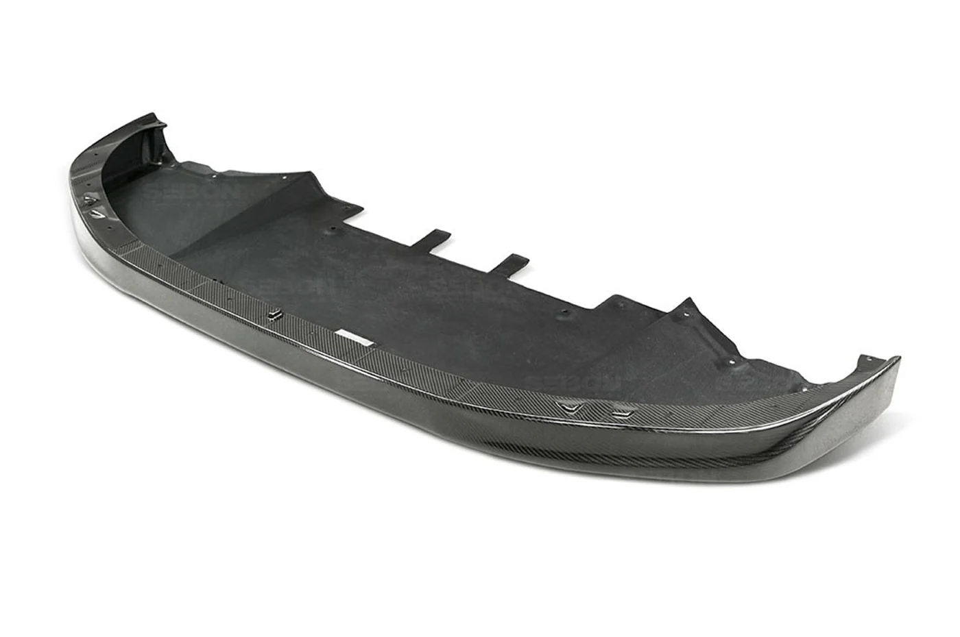 Seibon Carbon Fiber Front Lip OEM Style for R35 GTR 2009-2011 (FL0910NSGTR-OE) - Image 2