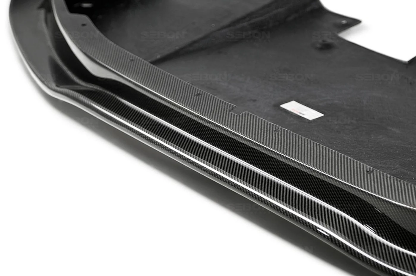 Seibon Carbon Fiber Front Lip SS Style for R35 GTR 2009-2011 (FL0910NSGTR-SS) - Image 3
