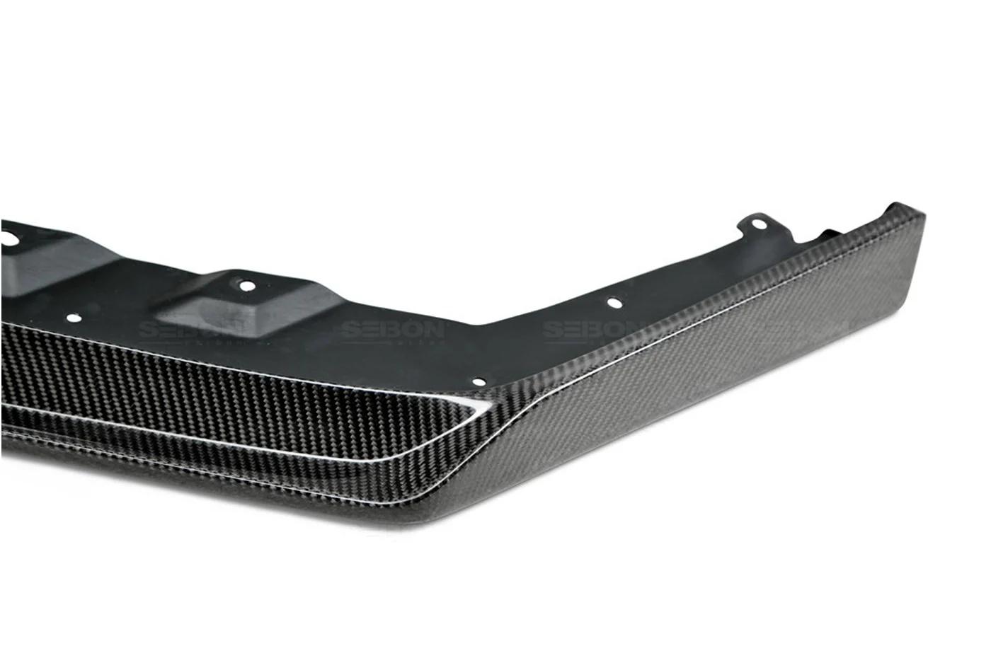 Seibon Carbon Fiber Front Lip MB3 Style for 2015-2017 WRX/STi (FL15SBIMP-MB3) - Image 3