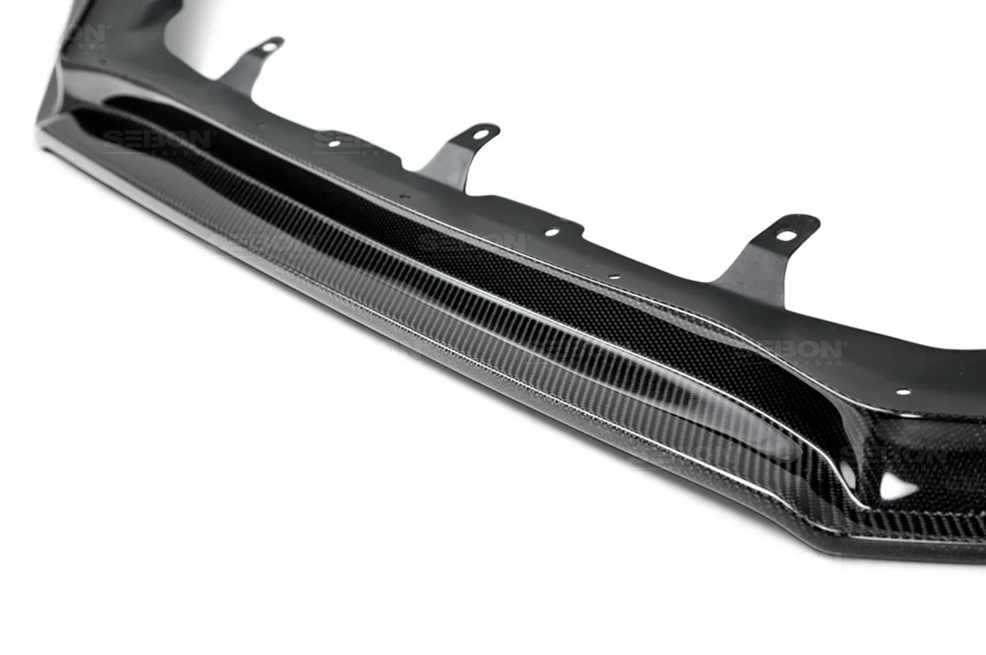 Seibon Carbon Fiber Front Lip MB3 Style for 2015-2017 WRX/STi (FL15SBIMP-MB3) - Image 4