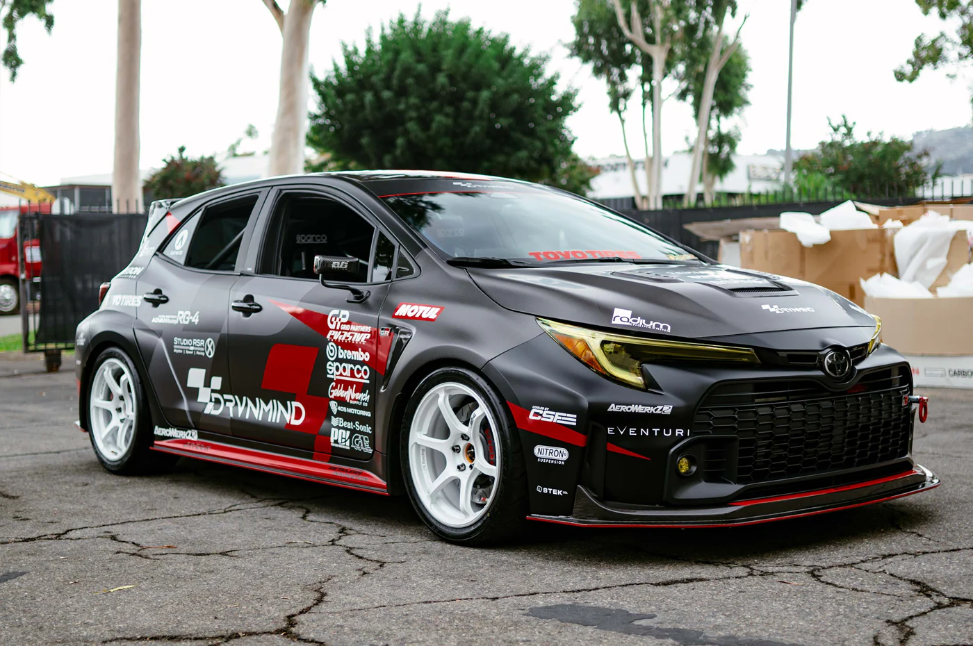 Seibon Carbon Fiber Front Lip for 2023+ GR Corolla (FL23TYGRCOR-MB) - Image 8