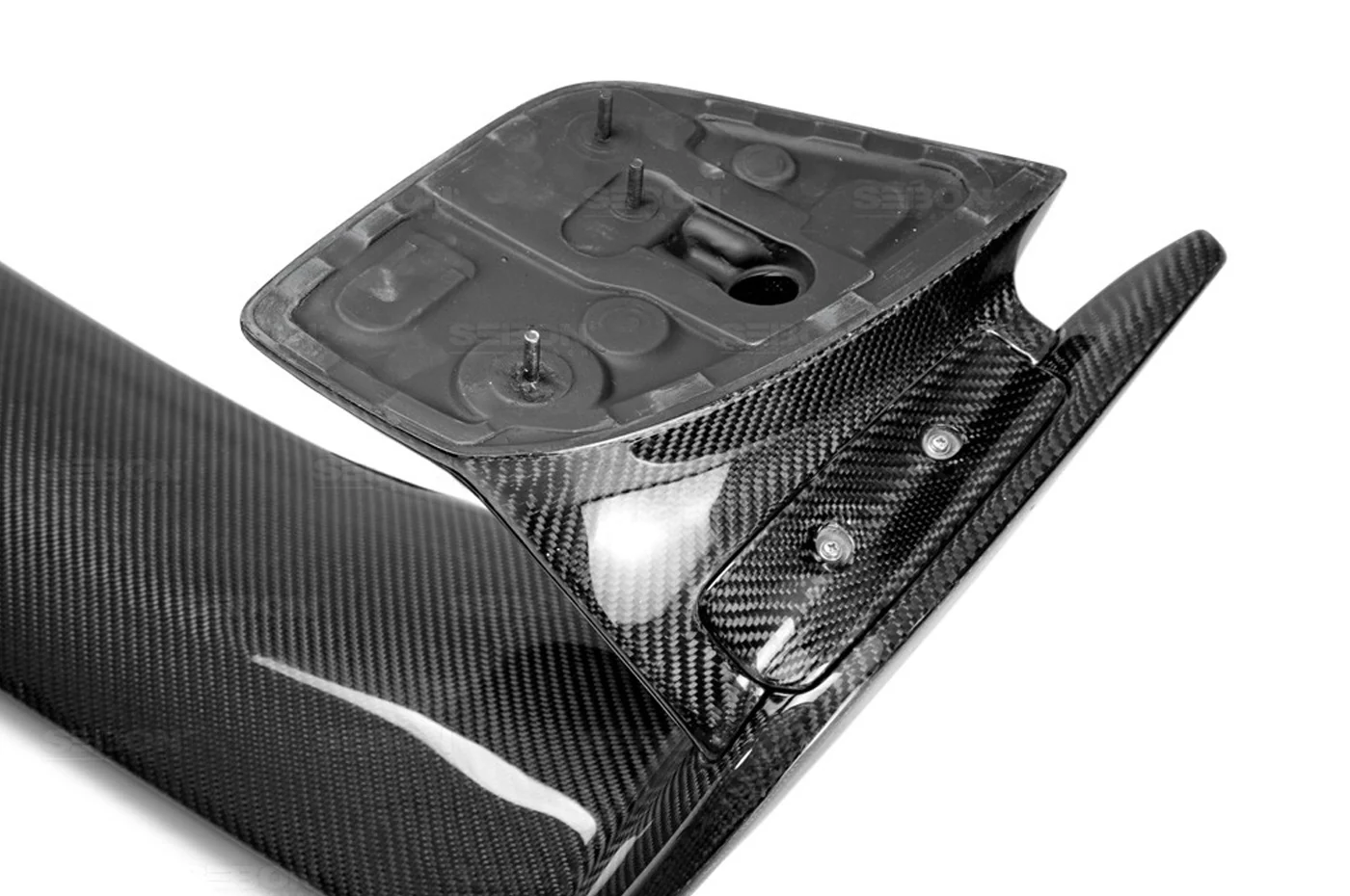 Seibon Carbon Fiber Spoiler High STi Style for 2015-2020 WRX/STi (RS15SBIMP-STI) - Image 7