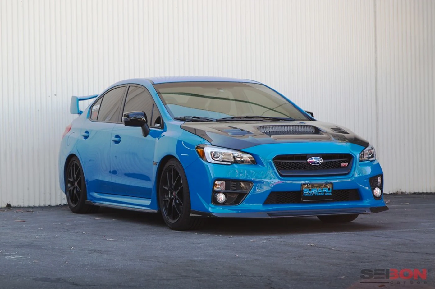 Seibon Carbon Fiber Hood CW Style Gloss for 2015-2020 WRX/STi (HD15SBIMP-CW) - Image 6
