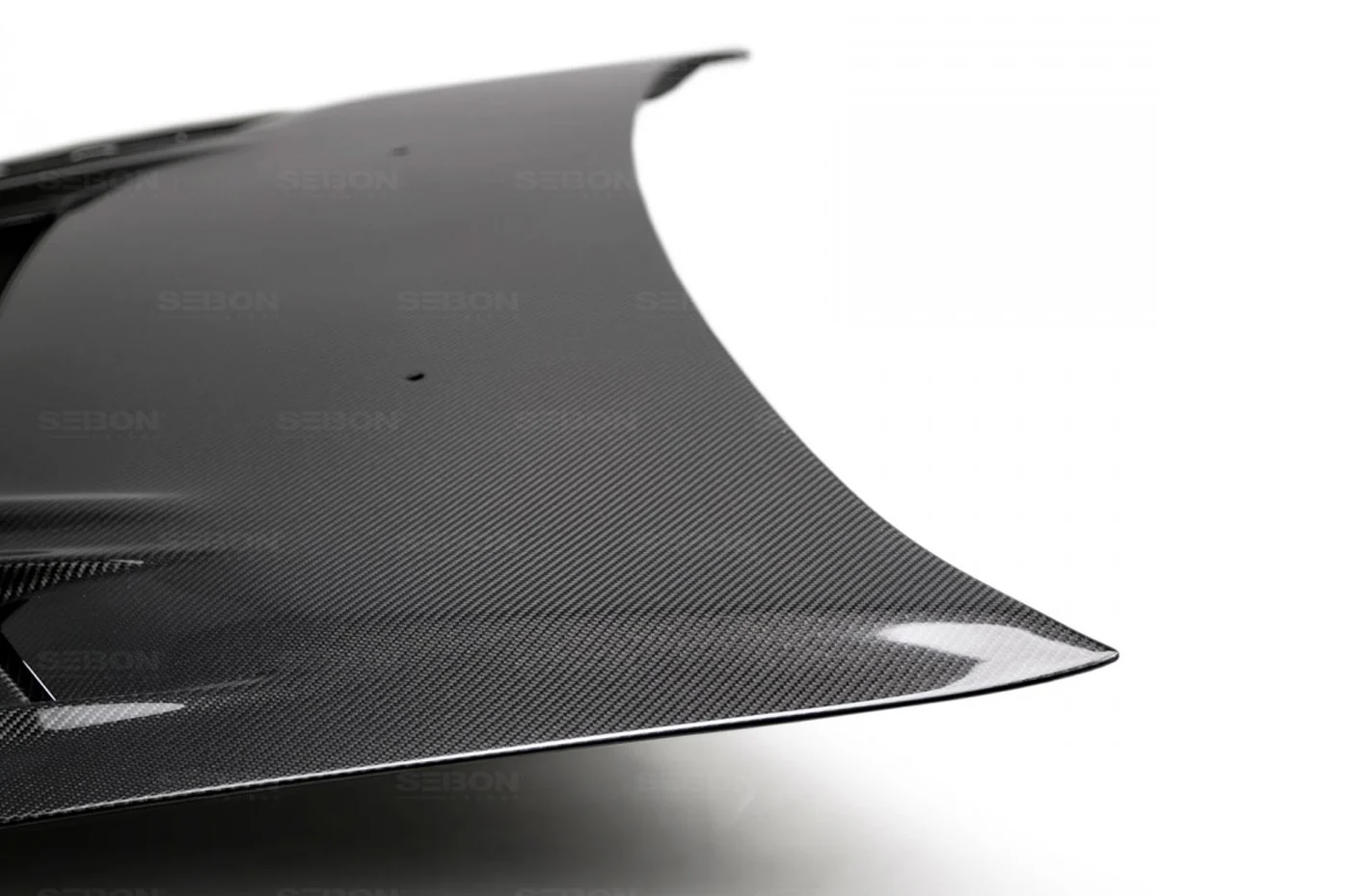 Seibon Carbon Fiber Hood CW Style Gloss for Evo 7/8/9 (HD0305MITEVO8-CW) - Image 6