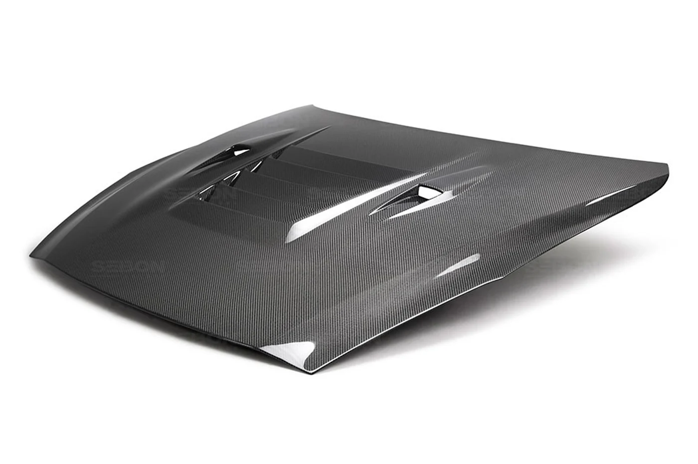 Seibon Carbon Fiber Hood DS Style Gloss for R35 GTR 2009-2016 (HD0910NSGTR-DS) - Image 2