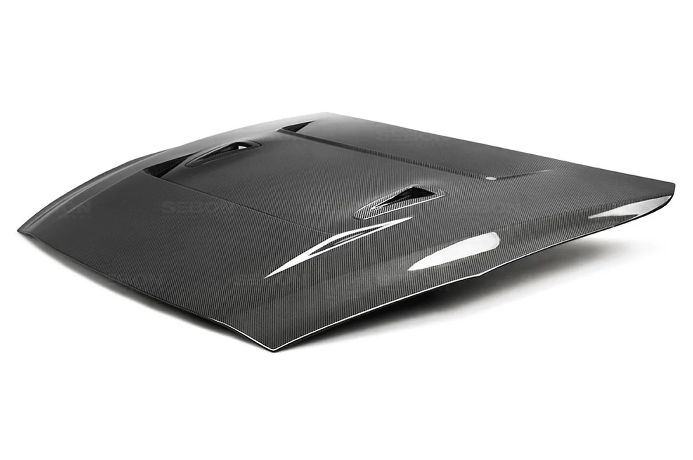 Seibon Carbon Fiber Hood DV Style Gloss for R35 GTR 2009-2016 (HD0910NSGTR-DV) - Image 2