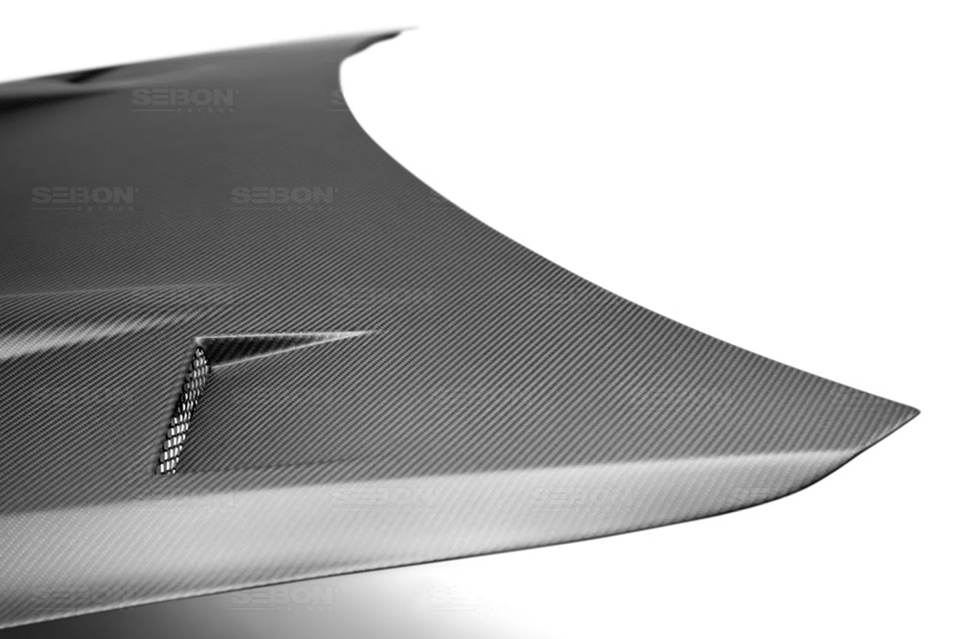 Seibon Carbon Fiber Hood GTII Style Dry for R35 GTR 2009-2016 (HD0910NSGTR-GTII-DRY) - Image 6