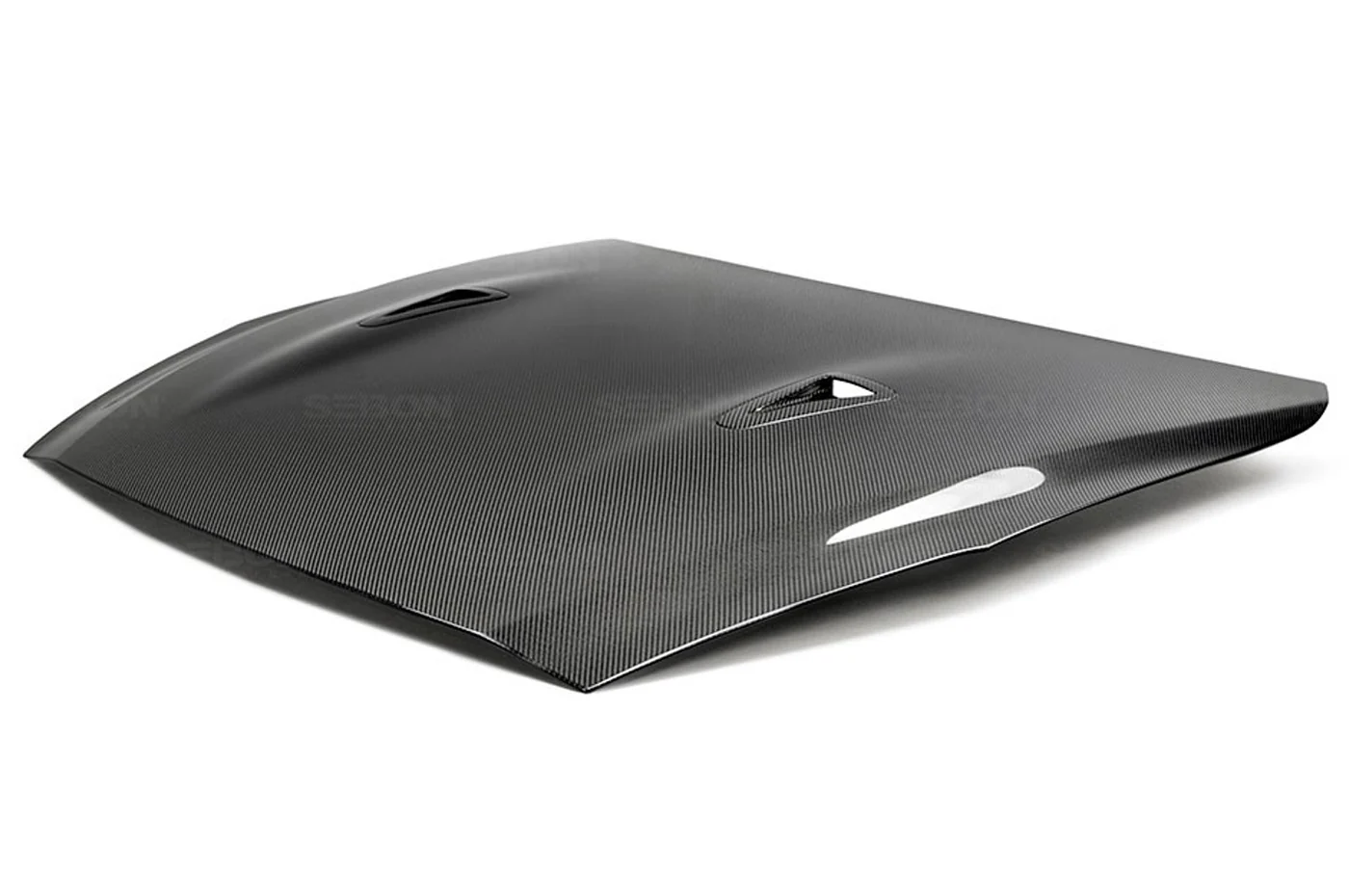 Seibon Carbon Fiber Hood OEM Style Gloss for R35 GTR 2009-2016 (HD0910NSGTR-OE) - Image 2