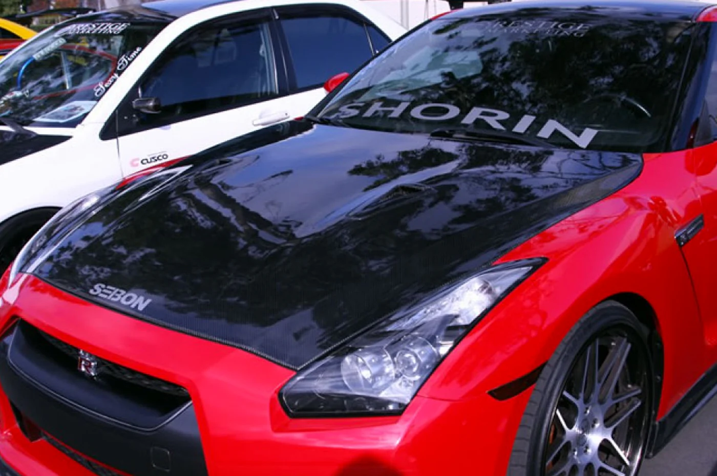 Seibon Carbon Fiber Hood OEM Style Gloss for R35 GTR 2009-2016 (HD0910NSGTR-OE) - Image 8