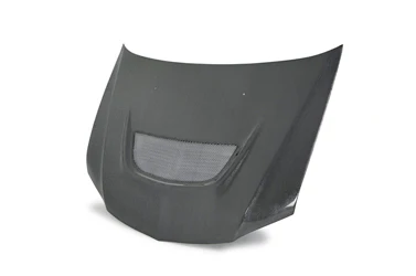 Seibon Carbon Fiber Hood (OEM Style / Silver String Gloss) for Evo 7/8/9 *Discontinued*