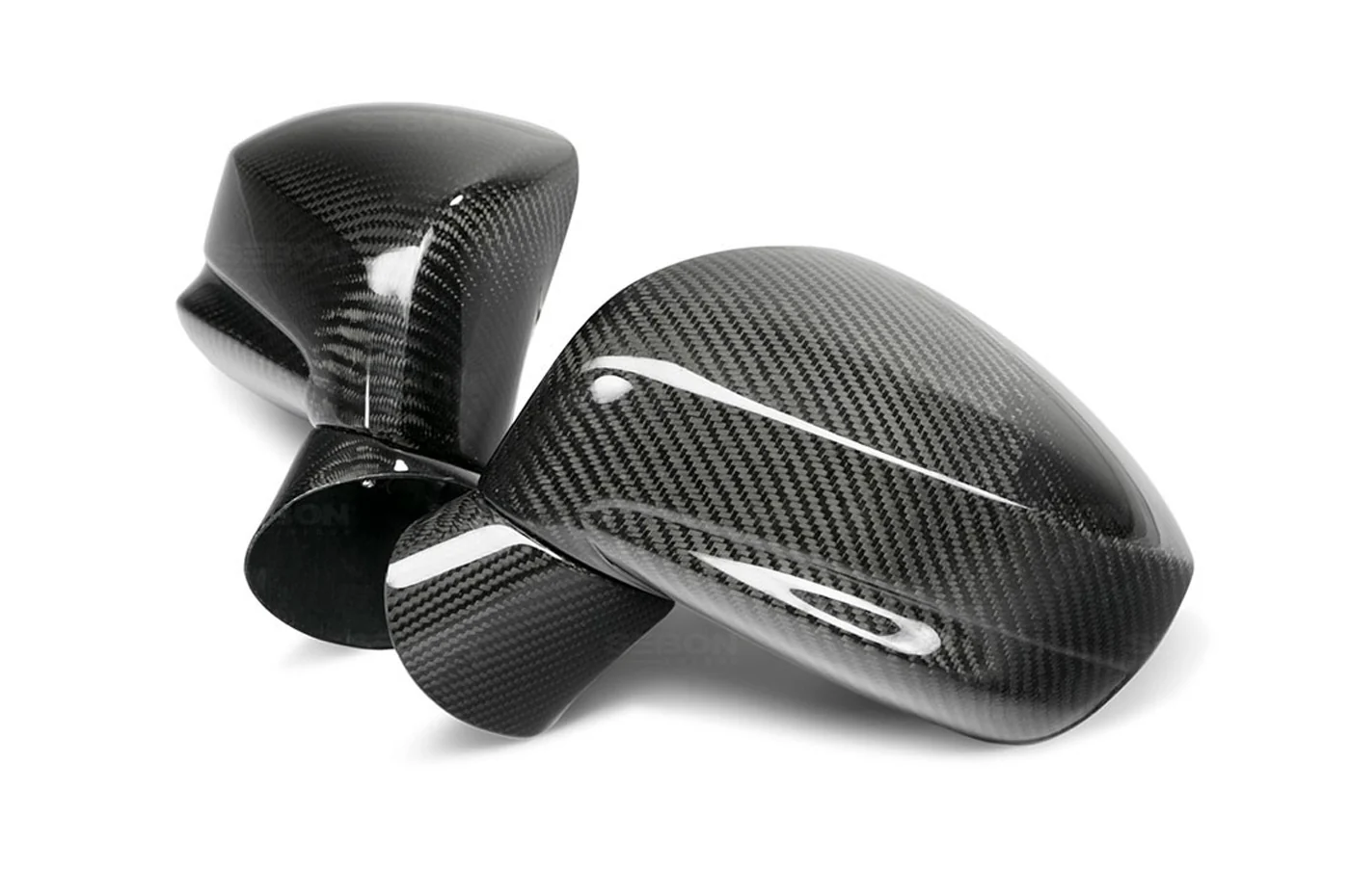 Seibon Carbon Fiber Mirror Covers for R35 GTR (MC0910NSGTR) - Image 2