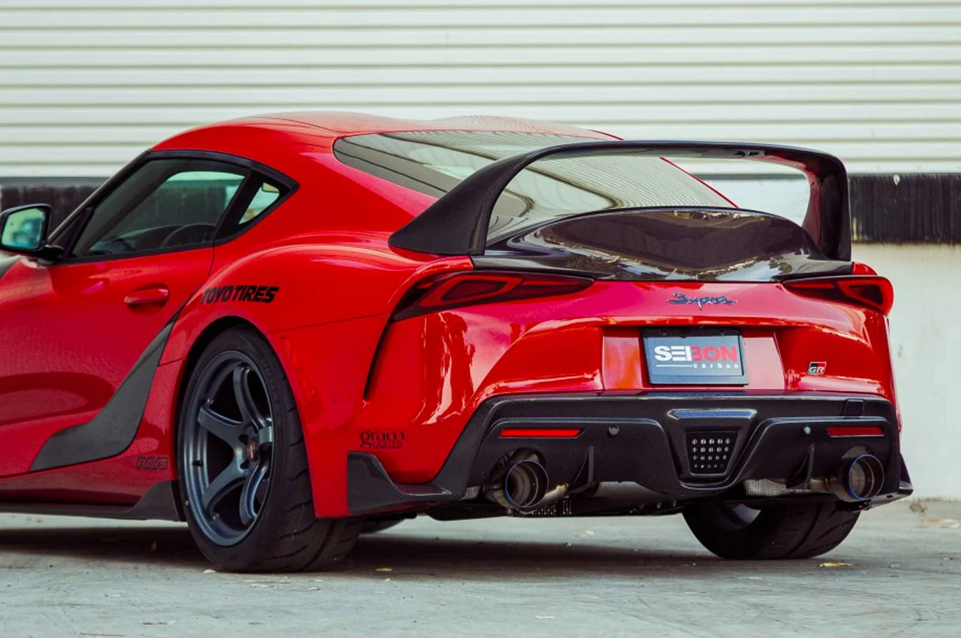 Seibon Carbon Fiber Rear Diffuser for Supra GR (RD20TYSUP) - Image 10