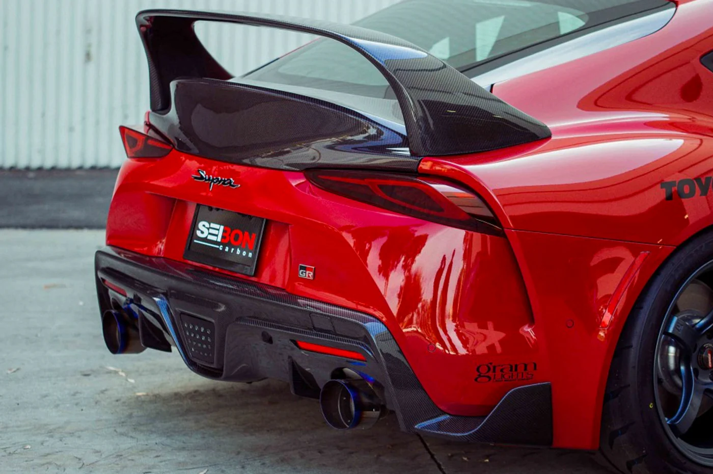 Seibon Carbon Fiber Rear Diffuser for Supra GR (RD20TYSUP) - Image 11