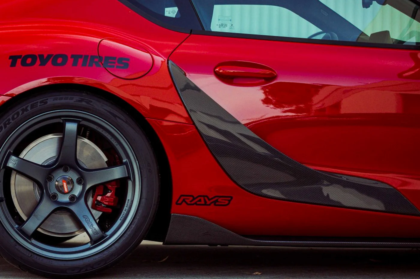 Seibon Carbon Fiber Side Skirts OEM Style for Supra GR (SS20TYSUP-OE) - Image 6