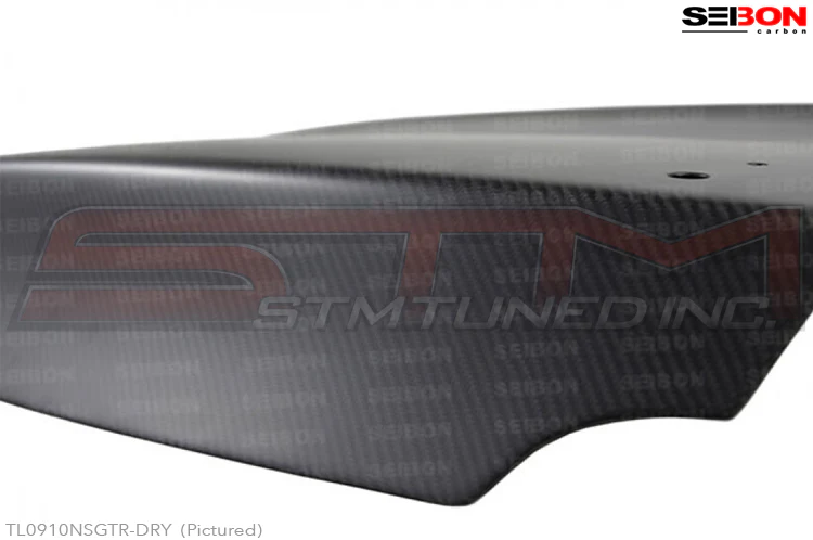 Seibon Carbon Fiber Trunk (Dry Carbon / with OEM Spoiler Holes) - R35 GTR * Discontinued * - Image 6