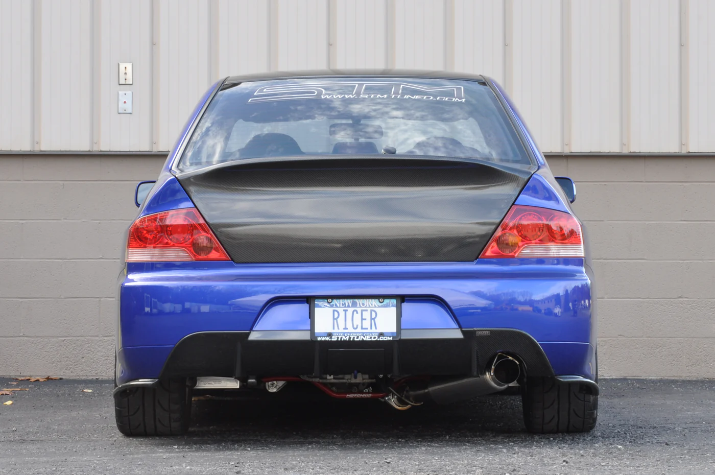 Seibon Carbon Fiber Trunk C Style for Evo 7/8/9 (TL0305MITEVO8-C) - Image 6