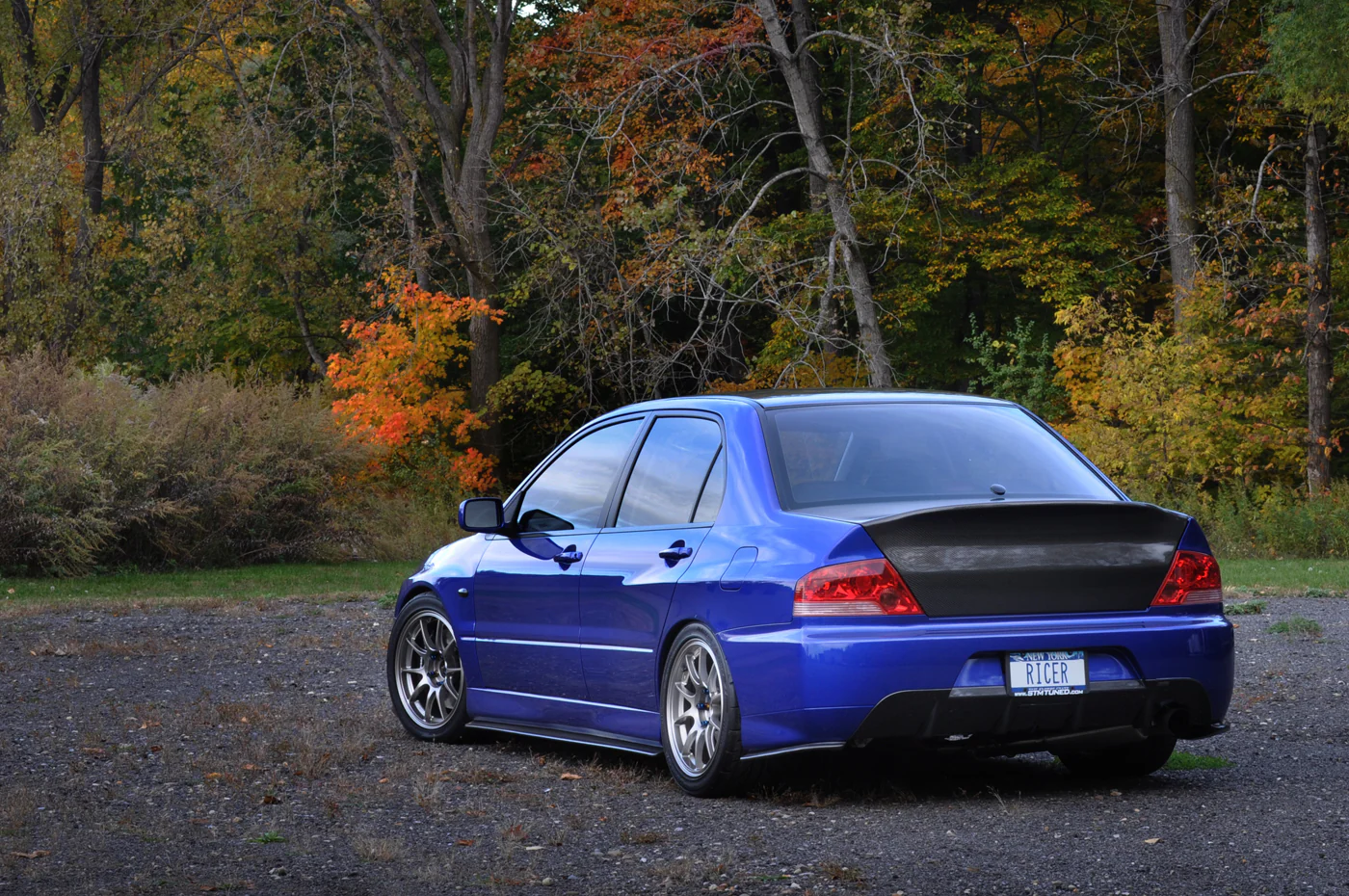 Seibon Carbon Fiber Trunk C Style for Evo 7/8/9 (TL0305MITEVO8-C) - Image 8
