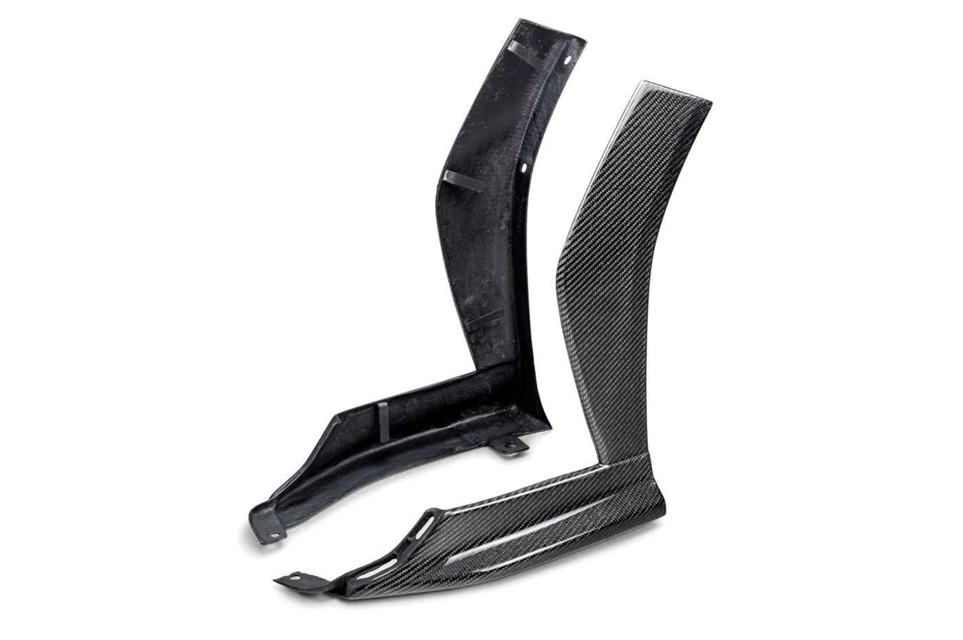 Seibon Carbon Fiber Front Bumper Arch Garnish for 2022 WRX (FBT22SBIMP) - Image 2