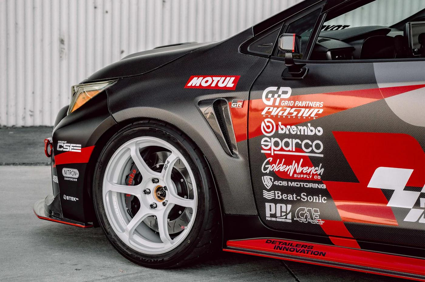 Seibon Dry Carbon Fiber Fenders for 2023+ GR Corolla (FF23TYGRCOR-OE) - Image 6