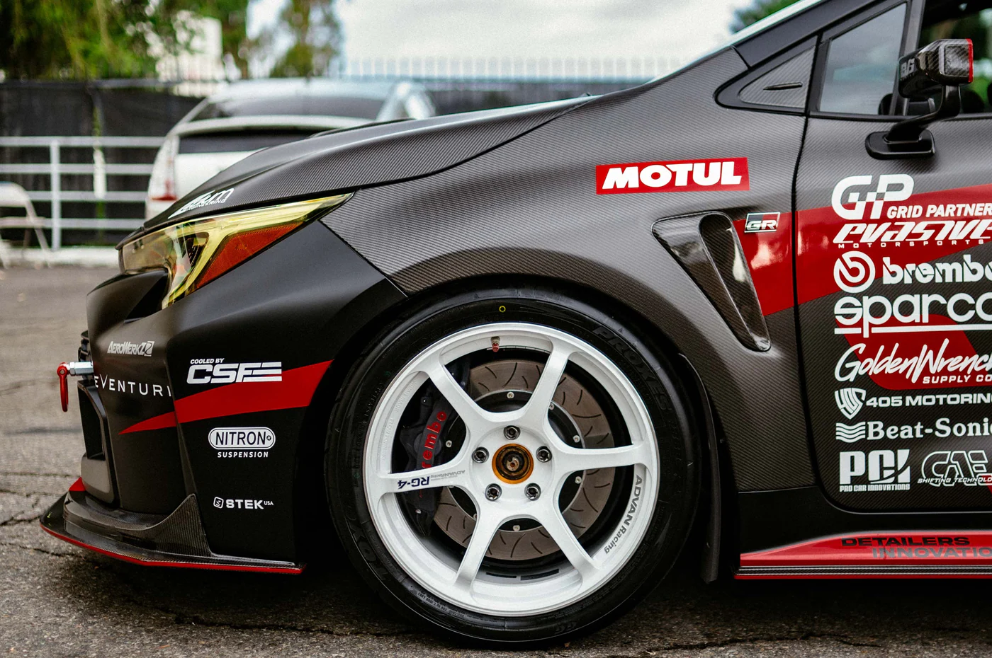 Seibon Dry Carbon Fiber Fenders for 2023+ GR Corolla (FF23TYGRCOR-OE) - Image 8