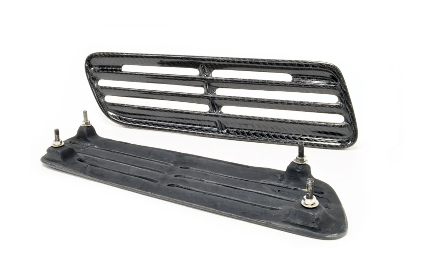 Seibon Carbon Fiber Hood Scoop Vent Set for Evo X (HDS0809MITEVOX-OE) - Image 4