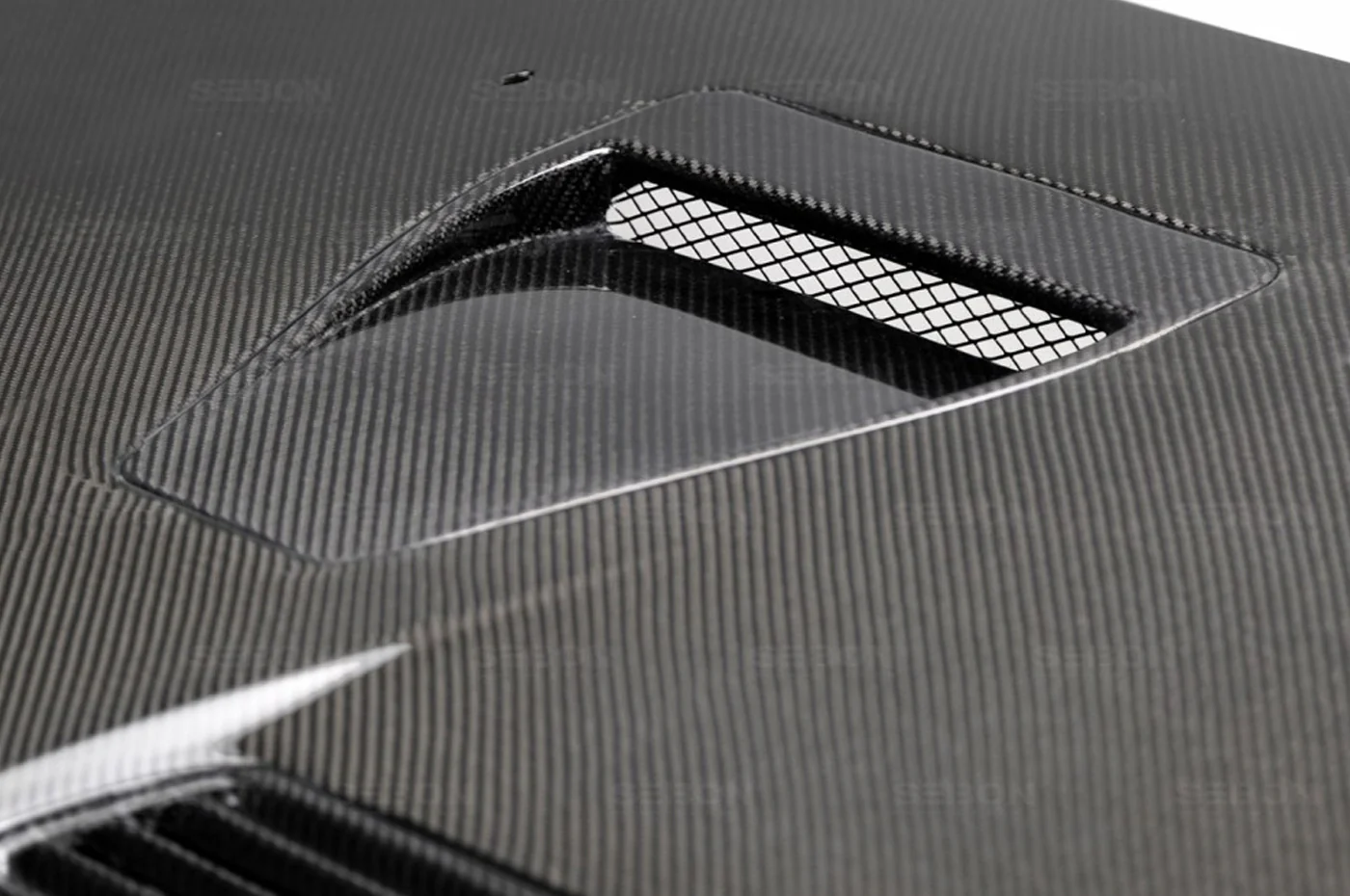 Seibon Carbon Fiber Hood OEM Style Gloss for Evo X (HD0809MITEVOX-OE) - Image 7