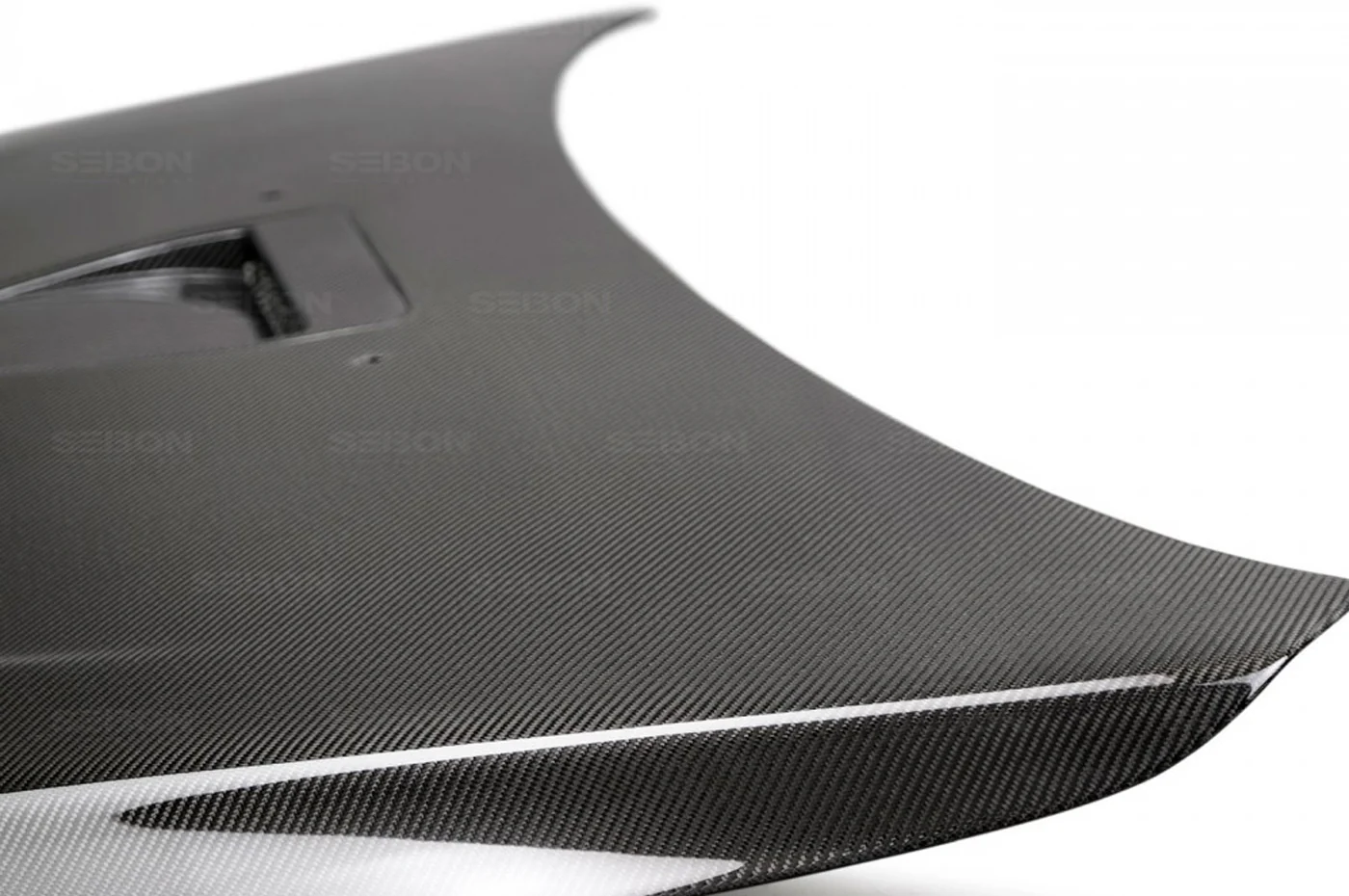 Seibon Carbon Fiber Hood OEM Style Gloss for Evo X (HD0809MITEVOX-OE) - Image 8