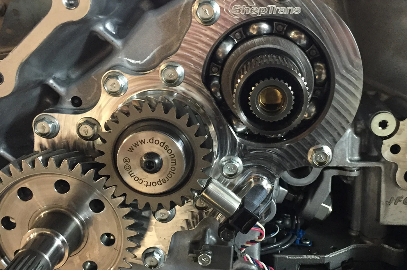 ShepTrans Billet FWD Thrust Plate for Nissan R35 GTR - Image 2