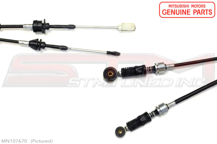 Mitsubishi OEM Shifter Cables for Evo 8/9 6-Speed MR (MR580533) - Image 3