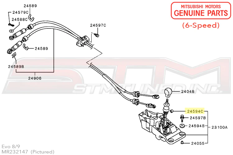 Mitsubishi Shifter Link Bushing - Evo 7/8/9 - Image 4