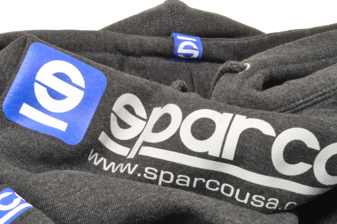 Sparco WWW Grey Pullover Hoodie - Image 4