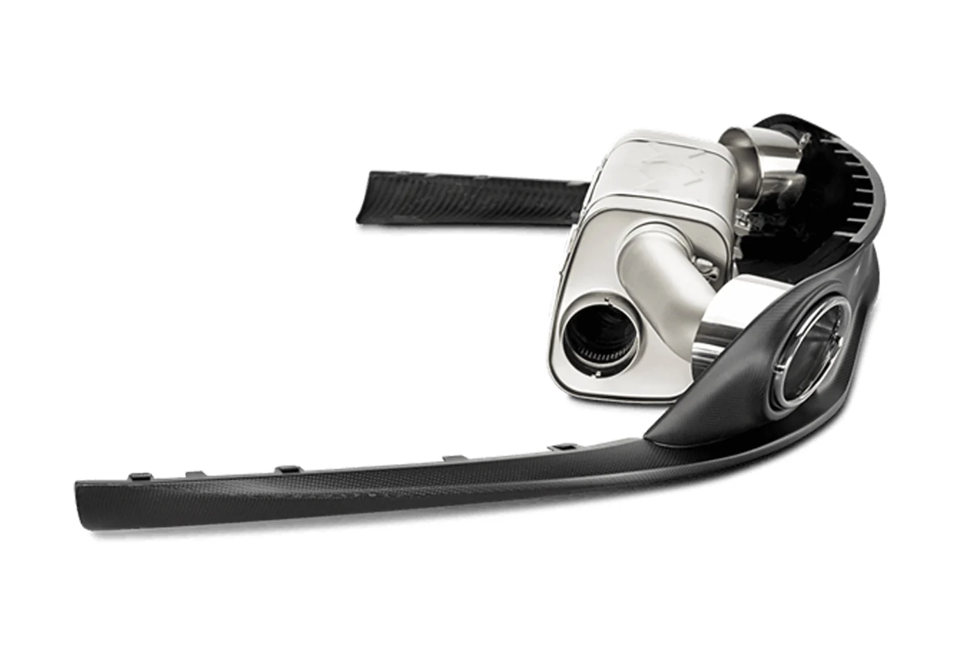 Akrapovic Slip-On Titanium Exhaust for Porsche 911 Turbo/S 991 (S-PO991TSO-HT) - Image 3
