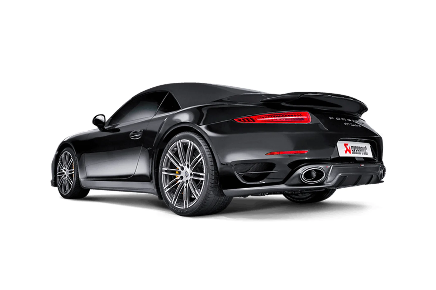 Akrapovic Slip-On Titanium Exhaust for Porsche 911 Turbo/S 991 (S-PO991TSO-HT) - Image 7