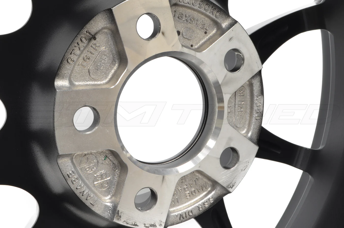 SSR GTX01 Flat Black Wheel - Image 7