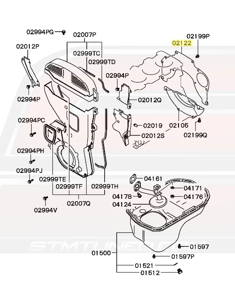 Mitsubishi OEM Starter Plate for 1G DSM AWD (MD030141) - Image 3