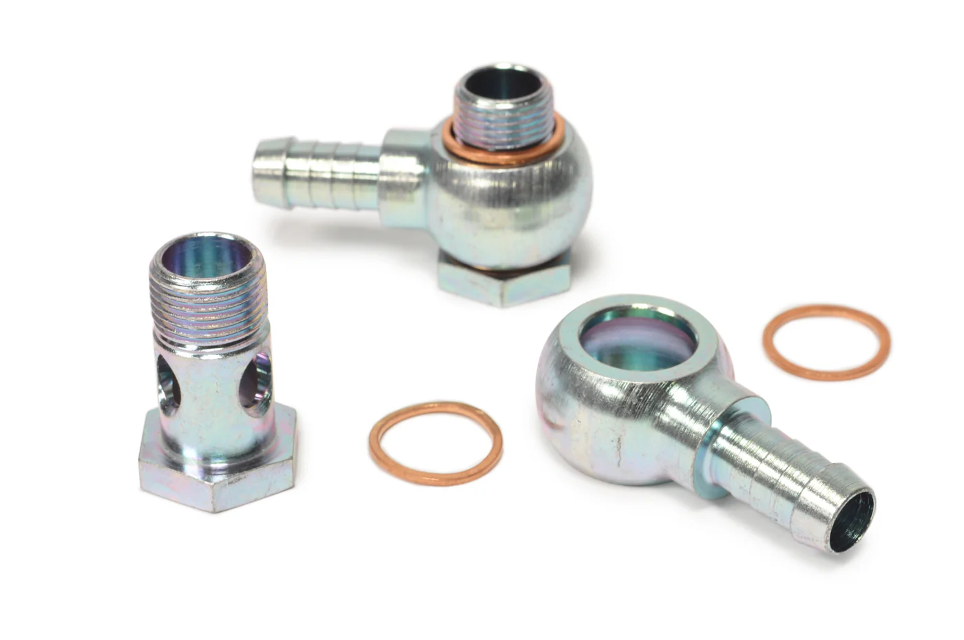 STM 14mm Ball Bearing Turbo Water Line Banjo Bolt Kit - Image 2